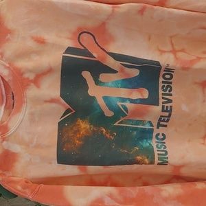 MTV Tie Dye Sweatshirt Band